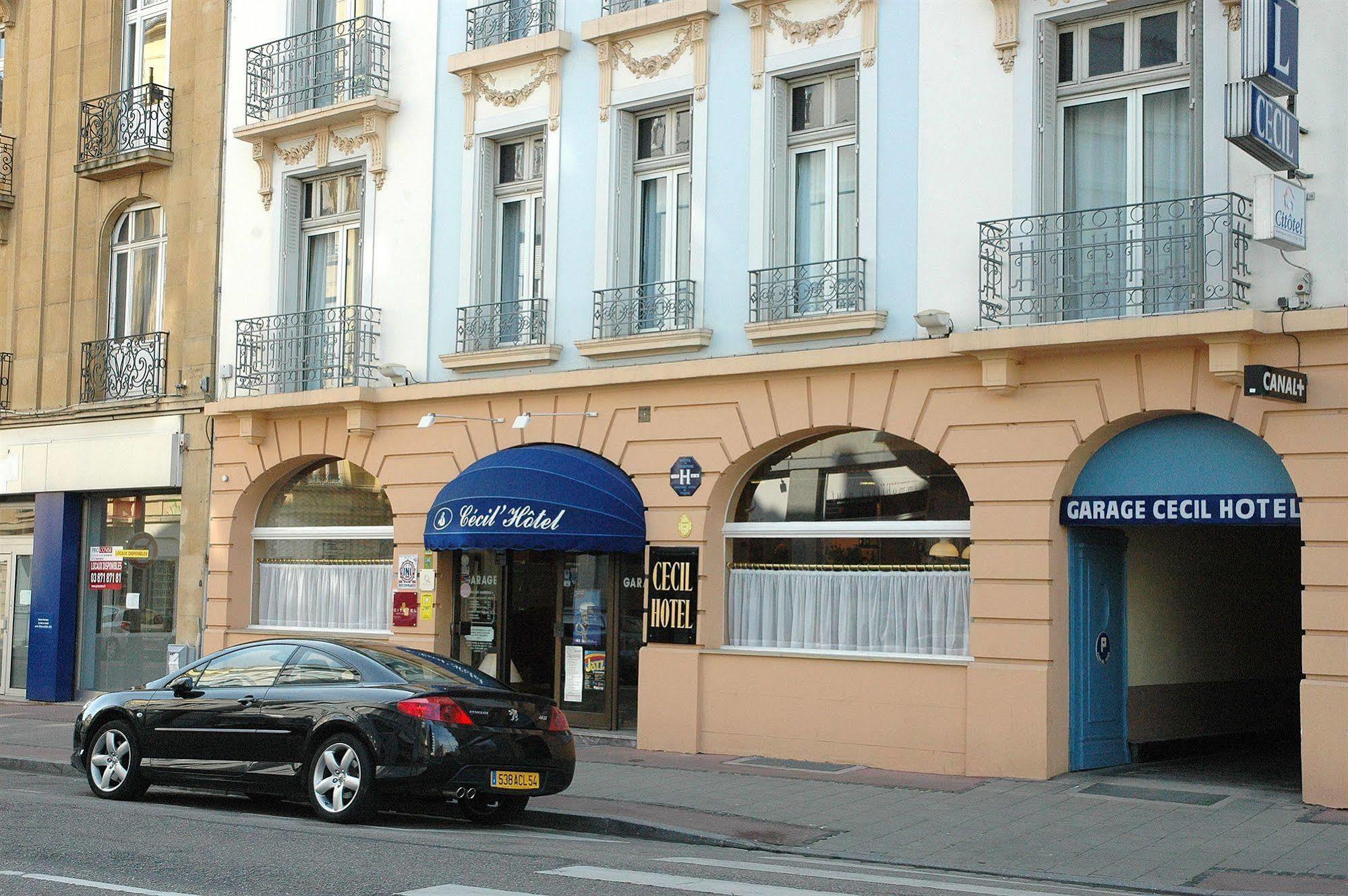 Hotel Cecil Metz Gare Экстерьер фото